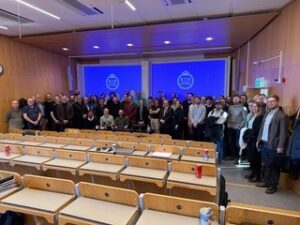 Group photo of the participants attending and arranging KTH Underwater Technology Day 2026.